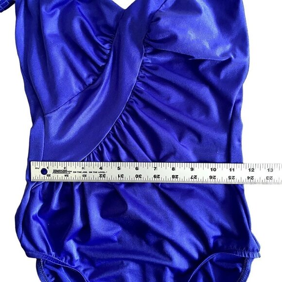 Vintage ILGWU Retro Vibes One Piece Swim Suit | Violet | Size 14 - Picture 5 of 10
